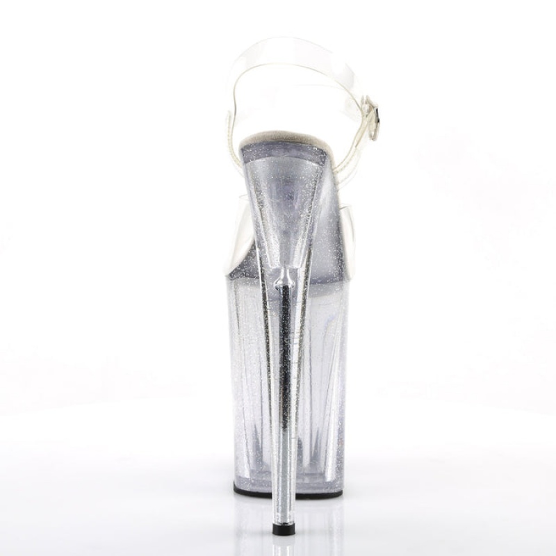 Pleaser Infinity-908MG Sandaler Dame Clear | 603-PCEMUH