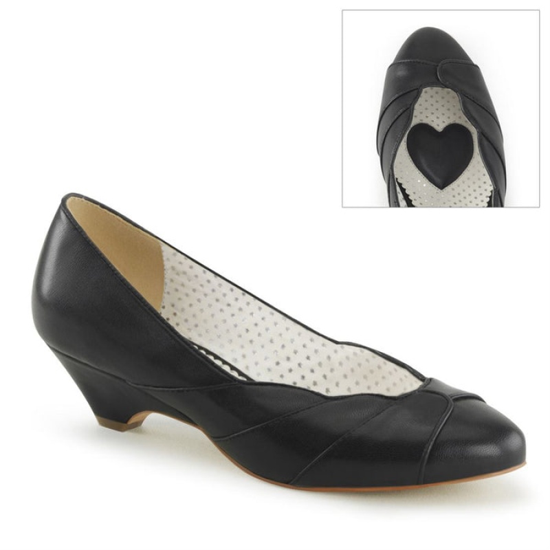 Pleaser Lulu-05 Pumps Dame Svarte | 630-PFZWEG