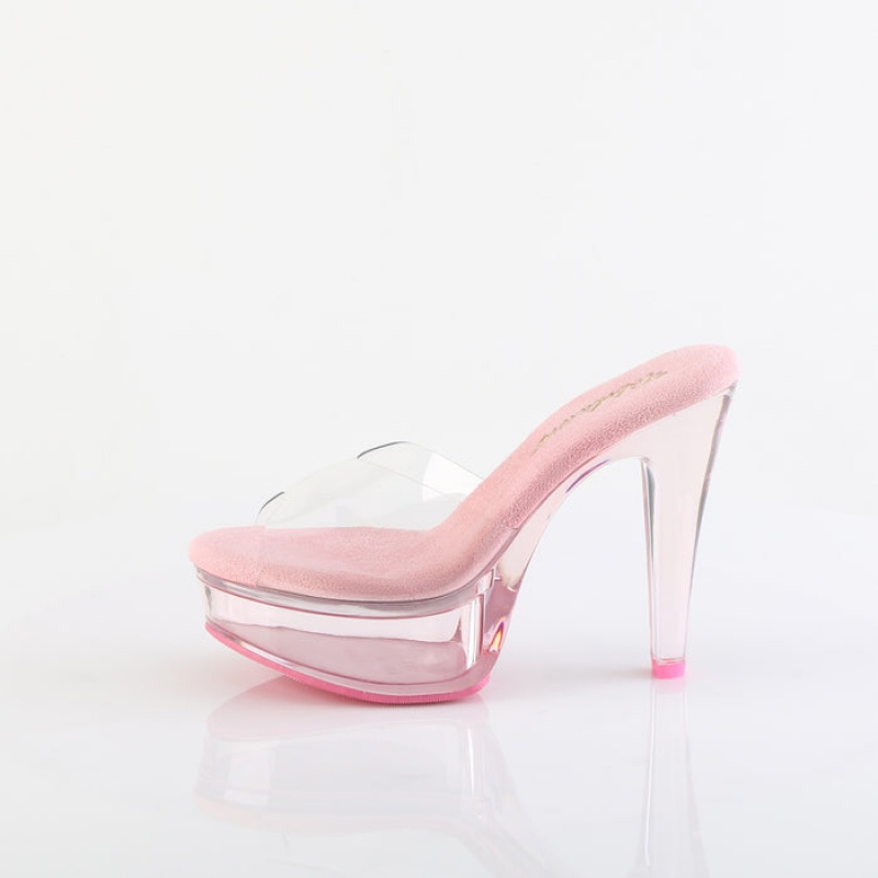 Pleaser Martini-501 Badesandaler Dame Rosa | 456-PBCAIQ