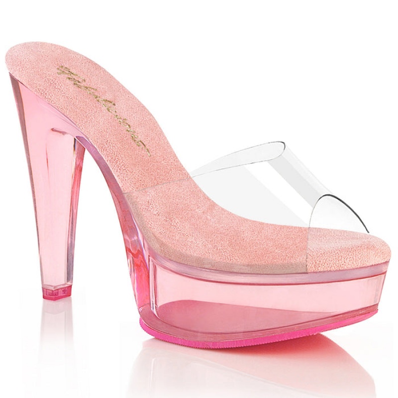 Pleaser Martini-501 Badesandaler Dame Rosa | 456-PBCAIQ