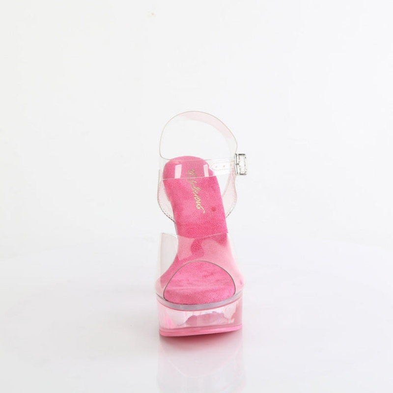 Pleaser Martini-508 Sandaler Dame Rosa | 427-TZOCIA