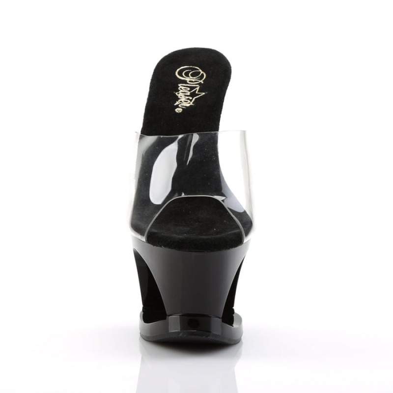 Pleaser Moon-701HRS Badesandaler Dame Rød | 347-NKGWRS