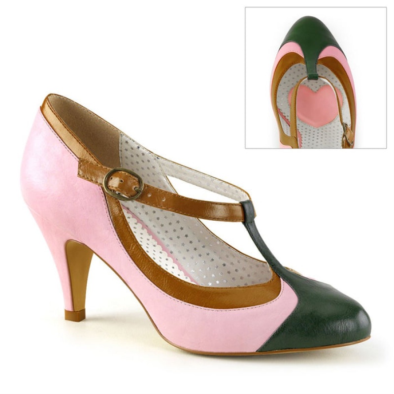 Pleaser Peach-03 Pumps Dame Rosa | 386-WJNKDI