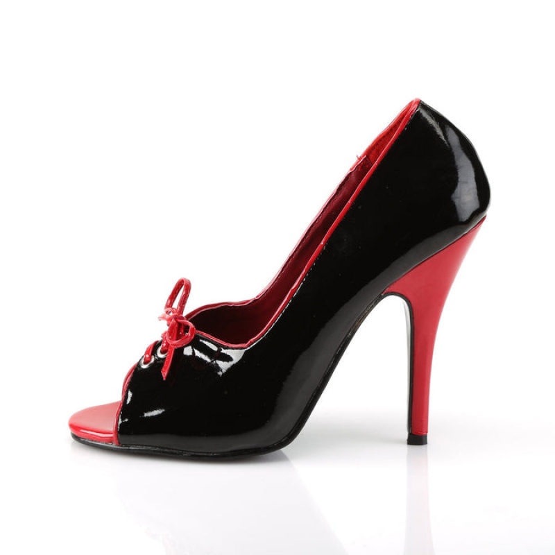 Pleaser Seduce-216 Pumps Dame Rød | 108-SIDKGF