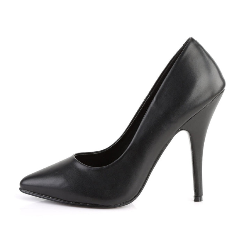 Pleaser Seduce-420 Pumps Dame Svarte | 317-HXBUER