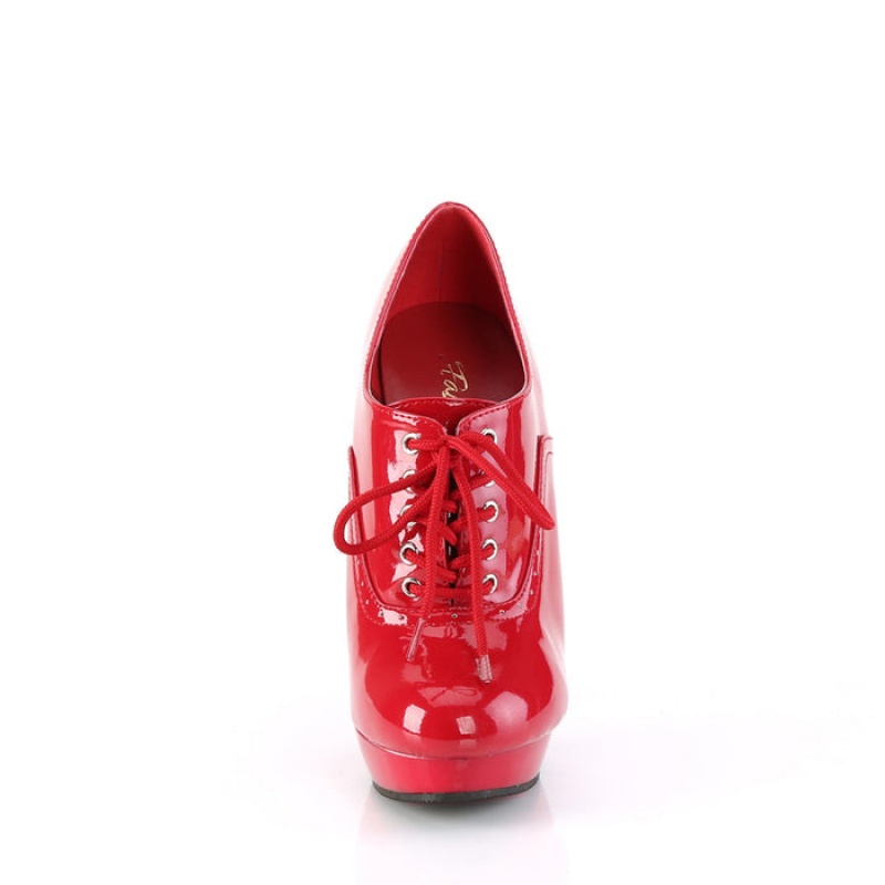 Pleaser Sultry-660 Pumps Dame Rød | 132-OCLNQM