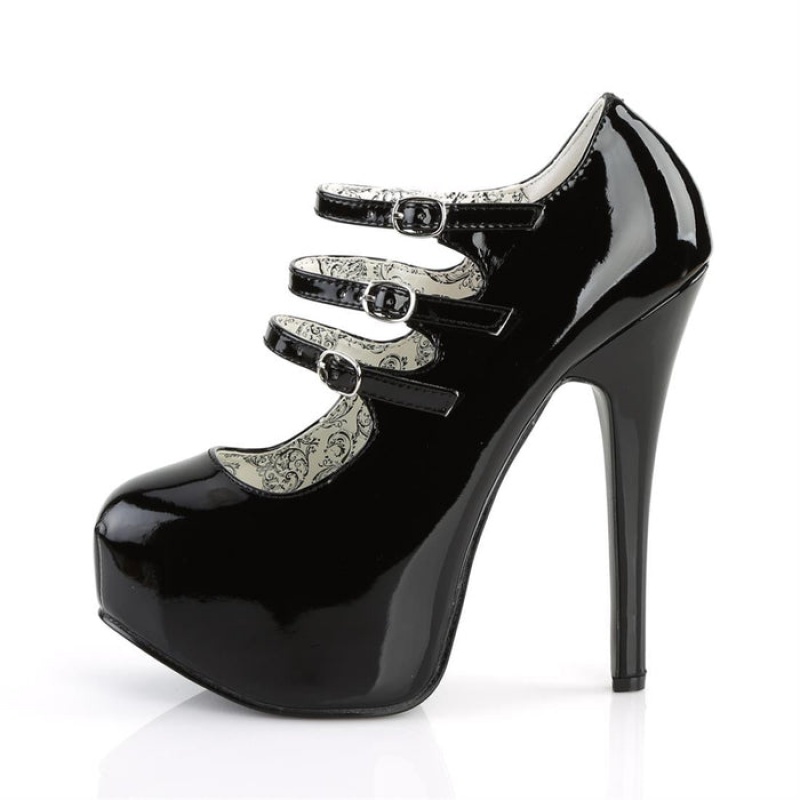 Pleaser Teeze-05 Pumps Dame Svarte | 357-GABUKH