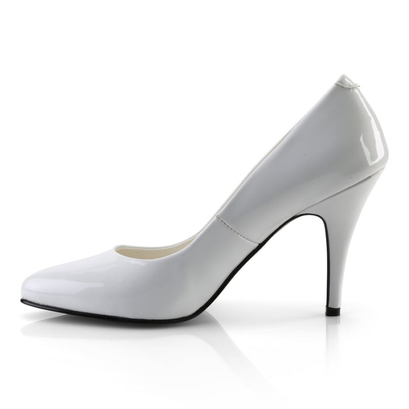 Pleaser Vanity-420 Pumps Dame Hvite | 319-SYAUWB