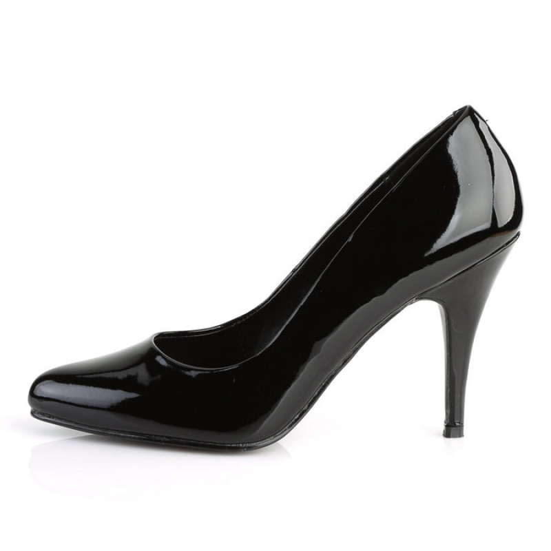 Pleaser Vanity-420 Pumps Dame Svarte | 062-ZKHWDJ