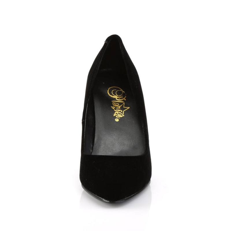 Pleaser Vanity-420 Pumps Dame Svarte | 450-MJSWUN